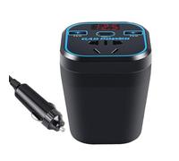 Condiciones DE Seguridad del Adaptador - Auto -Outlet Converter, 220V AC Cargador | 12V 24V Fuente de alimentación con Puerto, Plug-in Suministro para Ordenadores Portátiles, Teléfonos