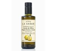 CONDIMENTO DE ACEITE DE OLIVA VIRGEN EXTRA Y LIMÓN "FINCA LA BARCA" BOTELLA 250 ML.