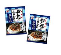 Condimento japonés de Furikake para espolvorear Rice & Bento, - Hon -katsuo Bonite secado - 2.5 g x 10 - Hecho en Japón
