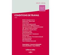 Conditions de travail: Durée, rémunération, santé et sécurité