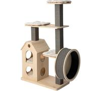 Condominio for Gatos, Muebles for Mascotas, Tablero rascador for, Estante for Gatear, Rueda giratoria, Juguete de Fitness