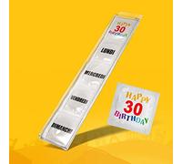 Condón Humorístico - Pack de 5 - Idea de regalo divertida - Estampado en Francia - Látex fino y resistente - CUMPLIMIENTO DE 30 AÑOS