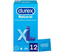 Condones Durex Natural empaquetados en 12 unidades, Poids 0.050 Kg