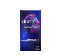 DUREX PERFECT CONNECTION EXTRA LUBRICACION SILICONA 10 UNIDADES