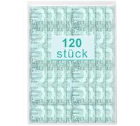 Condones, paquete de 120, condones para hombres, para 53 mm, extrafinos para sexo duradero, naturales, hechos de látex, para una experiencia sexual más intensa (120-1)