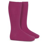 Condor 2019/2 - Calcetín Alto Liso Algodón bebé-niños color: PETUNIA talla: 2