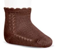 Condor 2569/4 - CALCETIN BEBE CORTO bebé-niños color: MARRON talla: 23