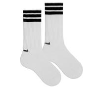 CONDOR 2630/2 - Calcetín Alto Deportivo Niños Rayas Niñas color: BLANCO talla: 8