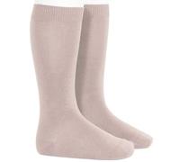 Condor 3403-2019/2-ROSA EMPOLVADO-4 - CALCETIN ALTO LISO bebé-niños color: ROSA EMPOLVADO talla: 4