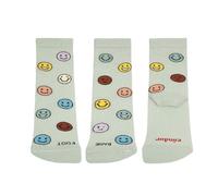 Condor 3979/4 - Calcetines respetuosos Barefoot caritas felices Niñas color: BRUMA talla: 27