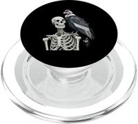 Cóndor Buitre Esqueleto Cóndor Andino Halloween PopSockets PopGrip para MagSafe