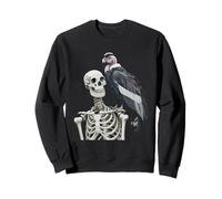 Cóndor Buitre Esqueleto Cóndor Andino Halloween Sudadera