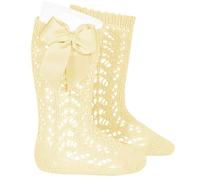 Condor - Calcetines altos calados con lazo - BEBE Y NIÑA (MANTEQUIL, 2)