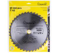 Condor piña de corte widia 300 x 30 x 40 dientes, ideal para cortes p