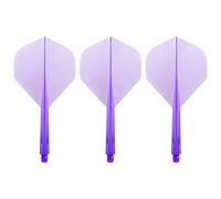 Condor Plumas Flights Morado Standard Mediana 27. 5mm 3 uds.