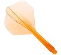 Condor Plumas Naranja Standard Larga 33. 5mm uds.