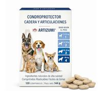 Condroprotector Perros | 100% Natural | Pastillas con MSM, Glucosamina, Colágeno, Condroitina para Proteger y Fortalecer Huesos y Articulaciones de Perros Mayores o con Problemas de Cadera | 120 uds