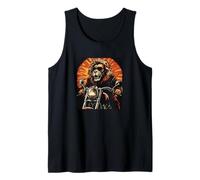 Conduce como un rey con este traje de león en motocicleta Camiseta sin Mangas