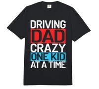 Conducir a papá Loco Un niño a la Vez Papá Comfort Colors Adult Heavyweight T-Shirt