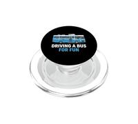 Conducir Un Autobús para La Diversión Skoolie Conversión De Autobús RVer PopSockets PopGrip para MagSafe