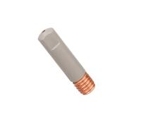 Conductividad de soldadura profesional Punta de contacto de cobre recubierta de boquilla para pistolas de soldadura de 15 ak, accesorios M6 x 25 mm, punta de contacto de precisión