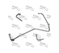 Conducto Aceite Turbocompresor Sidat 47.2037 para Audi Ford Seat Skoda VW Vag
