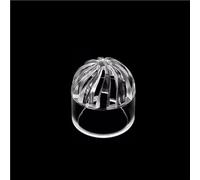 Conducto acrílico, Paquete de 5 cubiertas transpirables acrílico transparente for protectores drenaje acuario 20-50 mm(32mm)