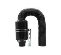 Conducto De Aire 1 Juego De Filtro Aire Frío, Kit Manguera Tubo Entrada Fibra Inducción Cerrada, Universal 76mm Y 3"