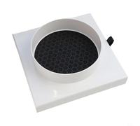 Conducto de aire en línea para tubos activados de alta eficiencia para Hepa y carbono con PVC para filtro de ventilación de papel de aluminio Pe Plus de 110 mm o 160 mm para mejorar el aire interior