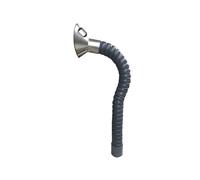 Conducto de extracción de Humos industriales - Conducto de ventilación Flexible de Gran diámetro para Soldadura con Campana de Acero Inoxidable para fábrica/Taller, 110 mm x 120 cm, solución