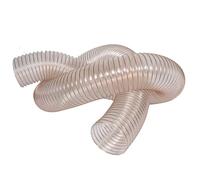 Conducto de polvo flexible PU transparente pared 0,63 mm ID 20-450 m