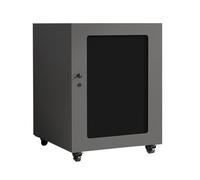 Conducto de ventilación portátil móvil con ruedas universales para sala de estar, cine en casa, sala de conferencias, elegante gris, 59 x 60 x 63 cm, ideal para uso en interiores