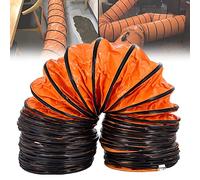 Conducto Flexible de PVC, Manguera de ventilación, Manguera extractora de Ventilador portátil Industrial para ventilación en el hogar y el Lugar de Trabajo, 5 m - 600 mm de diámetr