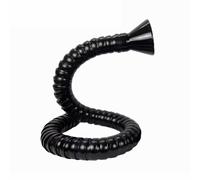 Conducto flexible de ventilación for extracción de humos - Campana colectora de gases de succión con tubo de bambú ajustable - Negro, 1 unidad(50mmX1.5m round)