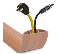 Conducto para Cables de Suelo, Puente para Cables, Conducto para Cables de Alimentación Plano, Fácil de Cortar para El Hogar, La Oficina, La Escuela, Conciertos