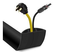 Conducto para Cables de Suelo, Puente para Cables, Conducto para Cables de Alimentación Plano, Fácil de Cortar para El Hogar, La Oficina, La Escuela, Conciertos