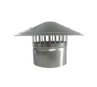 conducto tapas, sombrerete de chimenea, 430 acero inoxidable chimenea cubierta de chimenea, malla conducto de chimenea cubierta, Chimenea Superior Ventilación tapa, para todas las condiciones climát