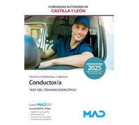 Conductor/a de la Administración de la Comunidad de Castilla y León (Grupo III Personal Laboral). Test del temario específico