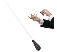 Conductor Baton, Wooden Handle Music Bar - Professional Conductor Baton - Ideal For Students Teachers Majorette Concert Orchestra Stage Performance Marching Band