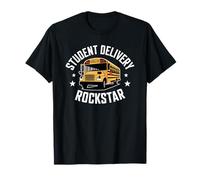 Conductor de autobús escolar ENTREGA DE ESTUDIANTES ROCKSTAR Gracias Drive Camiseta