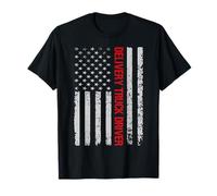 Conductor de camión de reparto Dad 18 Wheeler Trucker Daddy Hombres Camiseta