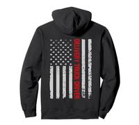 Conductor de camión de reparto Dad 18 Wheeler Trucker Daddy Hombres Sudadera con Capucha