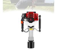 Conductor de poste en T de gas profesional Conductor de pila de alta potencia de 1900 W de alta resistencia con refrigeración por aire con absorción de impactos for cercas y construcción agrícola(A)