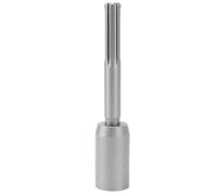Conductor de poste en T, vástago de 5 hoyos, poste de cerca de acero, poste manual, martillo perforador, accesorio de taladro, herramienta de impacto portátil de 20 cm de longitud (30mm)