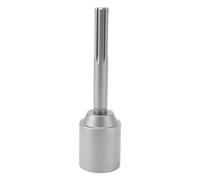Conductor de poste en T, vástago de 5 hoyos, poste de cerca de acero, poste manual, martillo perforador, accesorio de taladro, herramienta de impacto portátil de 20 cm de longitud (45mm)