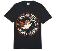 Conductor de Temporada Espeluznante Fantasma de Carreras de Halloween Comfort Colors Adult Heavyweight T-Shirt