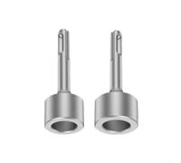 Conductor de varilla de tierra de 19 mm para SDS Plus Bit de acero forjado instalador de electrodo de tierra para martillo rotativo poste de valla de 85 mm (2 piezas)