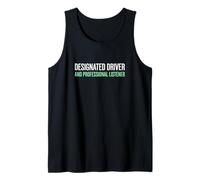 Conductor designado y oyente Profesional Camiseta sin Mangas