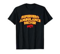 Conductor médico de ambulancia de superhéroe Camiseta