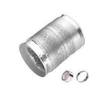 Conductos flexibles de aluminio, Tubo de escape redondo aluminio, manguera 80-200 mm diámetro, incluye 2 abrazaderas(1.5m,170mm)